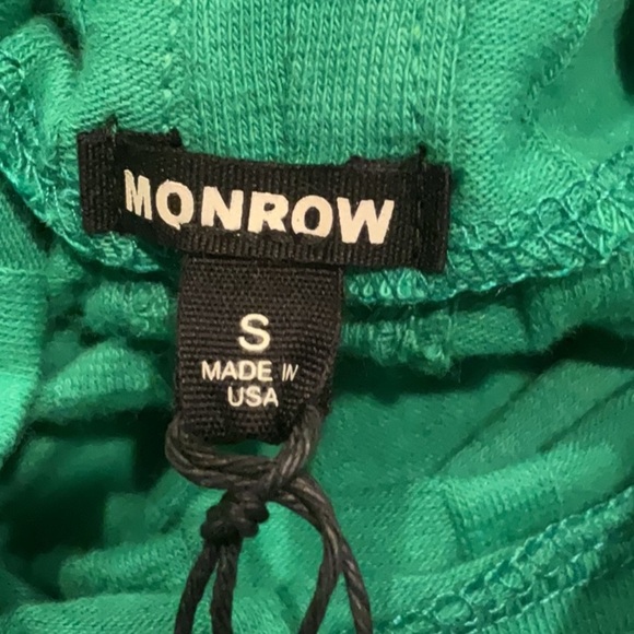 MONROE- Green Ruched Long Sleeve Body-con Dress - NEW - Picture 7 of 10